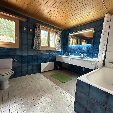 Swiss - Upstairs Domek alpejski Grengiols